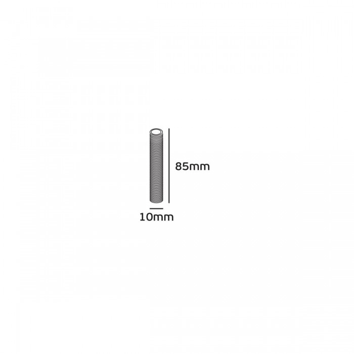 VK/8.5CM - Ατσάλινος μαστός με βόλτες, Μ10X1, 8.5cm