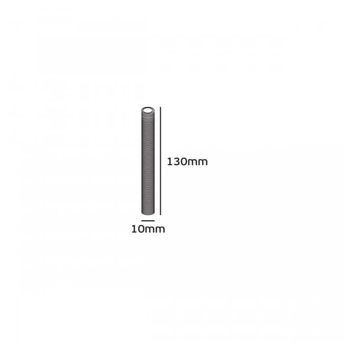 VK/13CM - Ατσάλινος μαστός με βόλτες, Μ10X1, 13cm