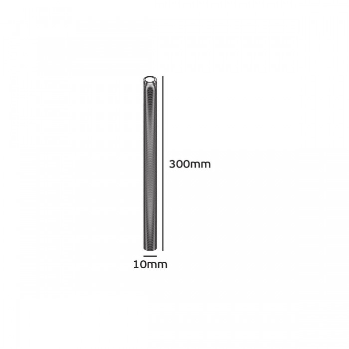 VK/30CM - Ατσάλινος μαστός με βόλτες, Μ10X1, 30cm