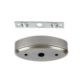 VK/A18/RS - Βάση απλίκας οβάλ, με λαμάκι, ατσάλι