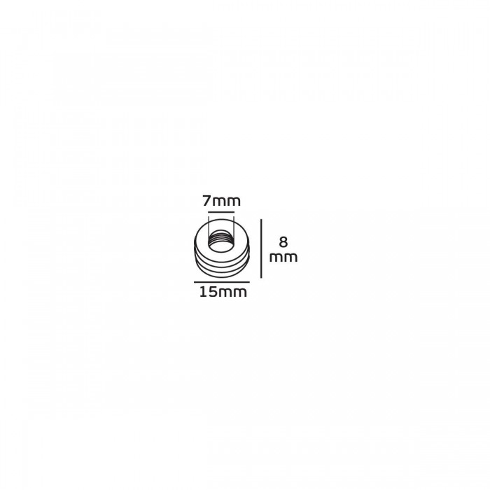 VK/R12/10X1 - Μούφα για ντουί, σωλήνας ø14mm - 10Χ1