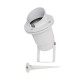 VK/01039S/W - Σπότ κήπου μπηχτό με καρφί, GU10, MAX 35W, IP65, με κάλυμα, λευκό + γείωση VK/01039S/W - Σπότ κήπου μπηχτό με καρφί, GU10, MAX 35W, IP65, με κάλυμα, λευκό + γείωση