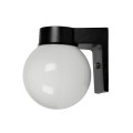 VK/HF-017E/B  - Απλίκα τοίχου με μαύρη βάση + γυάλινη μπάλα για φωτιστικό εξωτερικού χώρου, Ε27, MAX 60W