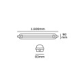 VK/04070/158 - Σκαφάκι IP65 για λάμπα φθορίου Led, 1xT8, 1500mm VK/04070/158 - Σκαφάκι IP65 για λάμπα φθορίου Led, 1xT8, 1500mm