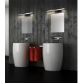 VK/04554/B/W/43 - Φωτιστικό Μπάνιου LED. 3000K. 8W. 690lm. CRI>80. IP20, μαύρο