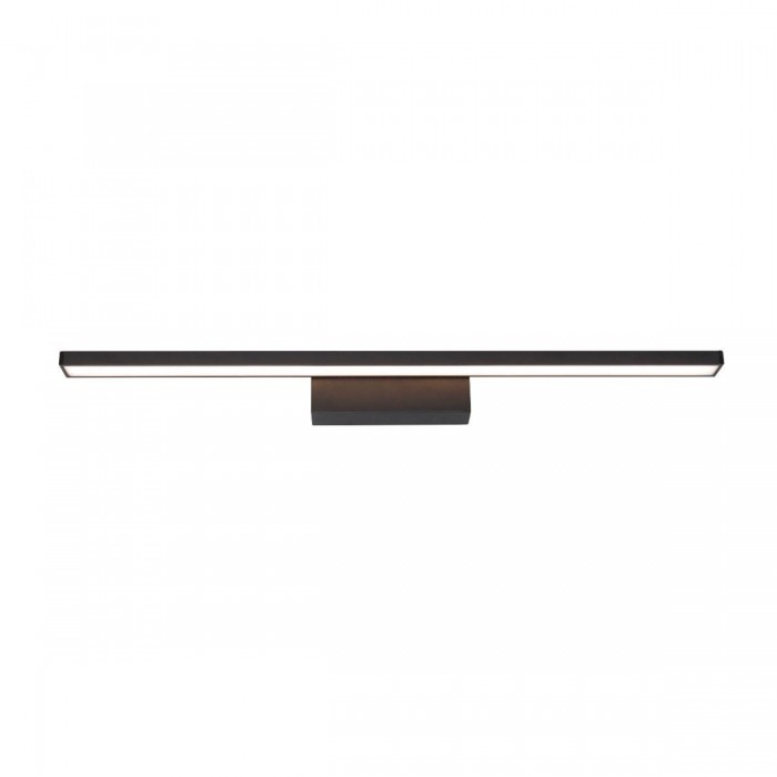 VK/04555/B/W/60 - Φωτιστικό Μπάνιου LED, μαύρο. 3000K. 12W. 1320lm. CRI>80. IP20