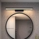 VK/04555/B/W/60 - Φωτιστικό Μπάνιου LED, μαύρο. 3000K. 12W. 1320lm. CRI>80. IP20