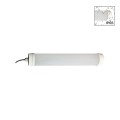 VK/02237/C - Αδιάβροχο γραμμικό φωτιστικό LED, 175-265V, 18W, 4000K, 1.700lm, 220°, CRI>80, IP65, 63x7.95x5cm, λευκό