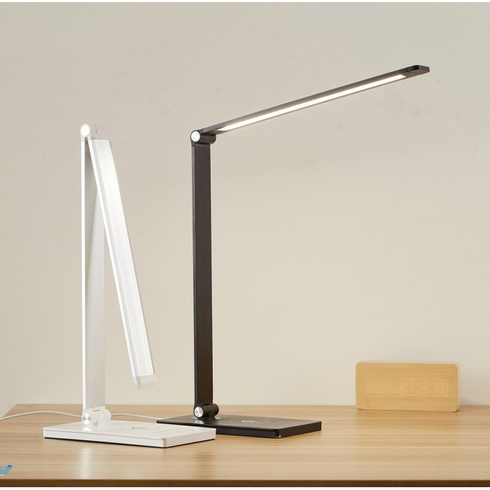 VK/04678/W/CCT - Λευκό. 3000K-6000K. 7W. 450lm. 220-240V. 120°. LED SMD. Φωτιστικό γραφείου. -20° C→ 45° C. 10.000hrs. CRI>90. Με 3 διακόπτες-επιλογές. Dim yes. Αλουμίνιο, ABS, PC. IP20