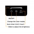 VK/04678/W/CCT - Λευκό. 3000K-6000K. 7W. 450lm. 220-240V. 120°. LED SMD. Φωτιστικό γραφείου. -20° C→ 45° C. 10.000hrs. CRI>90. Με 3 διακόπτες-επιλογές. Dim yes. Αλουμίνιο, ABS, PC. IP20
