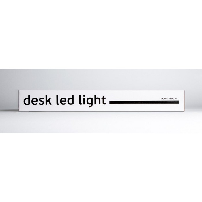 VK/04238/B/WCD - Φωτιστικό γραφείου LED, 220-240V, 7W, 3000-6000K, 650lm, CRI>80, IP20, 42x38cm, ντιμαριζόμενο, μαύρο VK/04238/B/WCD - Φωτιστικό γραφείου LED, 220-240V, 7W, 3000-6000K, 650lm, CRI>80, IP20, 42x38cm, ντιμαριζόμενο, μαύρο