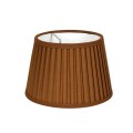 VK/ORG/18/BR - Υφασμάτινο καπέλο, 180x240x165mm, στρογγυλό, οργάντζα, καφέ, E14/E27, MAX 35/42W VK/ORG/18/BR - Υφασμάτινο καπέλο, 180x240x165mm, στρογγυλό, οργάντζα, καφέ, E14/E27, MAX 35/42W