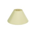 VK/E27/E14/D25/BG - Υφασμάτινο καπέλο, 100x250x160mm, στρογγυλό, εκρού, E14/E27, MAX 35/42W