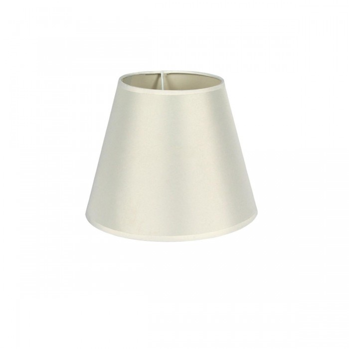 VK/E27/E14/D22/W - Υφασμάτινο καπέλο, 130x220x180mm, στρογγυλό, λευκό, E14/E27, MAX 35/42W