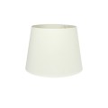 VK/E27/E14/RD30/W - Υφασμάτινο καπέλο, 245x300x200mm, στρογγυλό, λευκό, E14/E27, MAX 35/42W