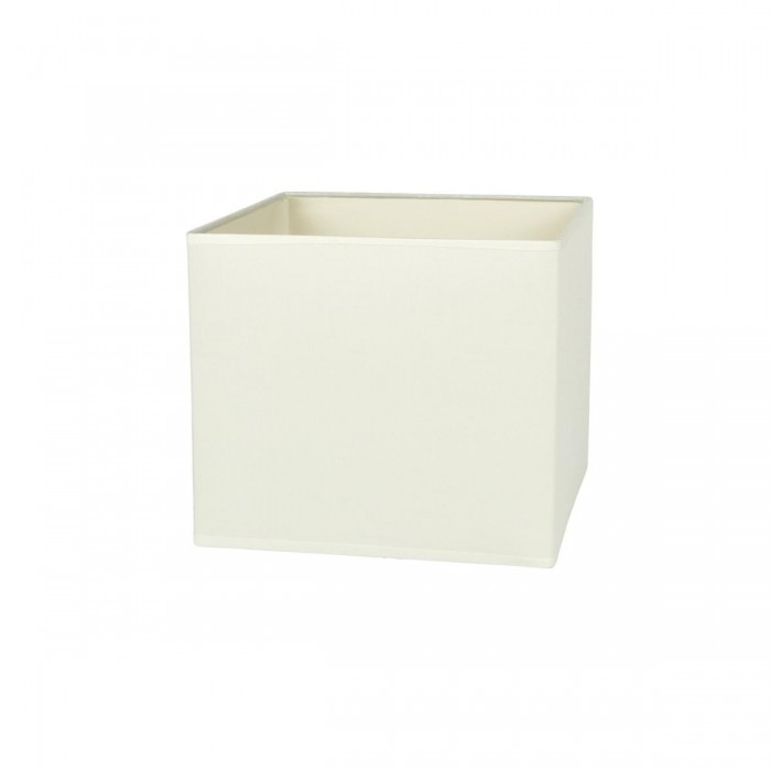 VK/E27/E14/S17/W - Υφασμάτινο καπέλο, 170x170x180mm, τετράγωνο, λευκό, E14/E27, MAX 35/42W VK/E27/E14/S17/W - Υφασμάτινο καπέλο, 170x170x180mm, τετράγωνο, λευκό, E14/E27, MAX 35/42W