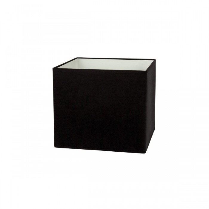 VK/E27/E14/S17/B - Υφασμάτινο καπέλο, 170x170x180mm, τετράγωνο, μαύρο, E14/E27, MAX 35/42W VK/E27/E14/S17/B - Υφασμάτινο καπέλο, 170x170x180mm, τετράγωνο, μαύρο, E14/E27, MAX 35/42W
