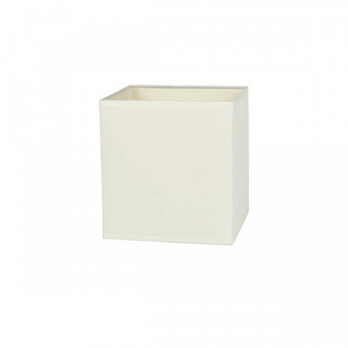 VK/E27/E14/S25/W - Υφασμάτινο καπέλο, 170x250x220mm, τετράγωνο, λευκό, E14/E27, MAX 35/42W VK/E27/E14/S25/W - Υφασμάτινο καπέλο, 170x250x220mm, τετράγωνο, λευκό, E14/E27, MAX 35/42W