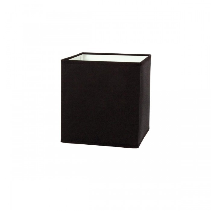 VK/E27/E14/S25/B - Υφασμάτινο καπέλο, 170x250x220mm, τετράγωνο, μαύρο, E14/E27, MAX 35/42W VK/E27/E14/S25/B - Υφασμάτινο καπέλο, 170x250x220mm, τετράγωνο, μαύρο, E14/E27, MAX 35/42W