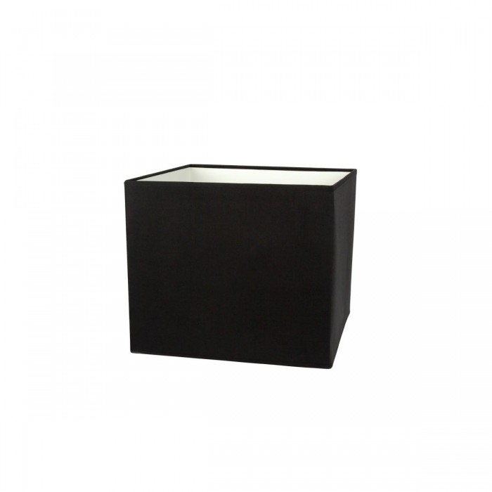 VK/E27/E14/S35/B - Υφασμάτινο καπέλο, 350x350x300mm, τετράγωνο, μαύρο, E14/E27, MAX 35/42W VK/E27/E14/S35/B - Υφασμάτινο καπέλο, 350x350x300mm, τετράγωνο, μαύρο, E14/E27, MAX 35/42W