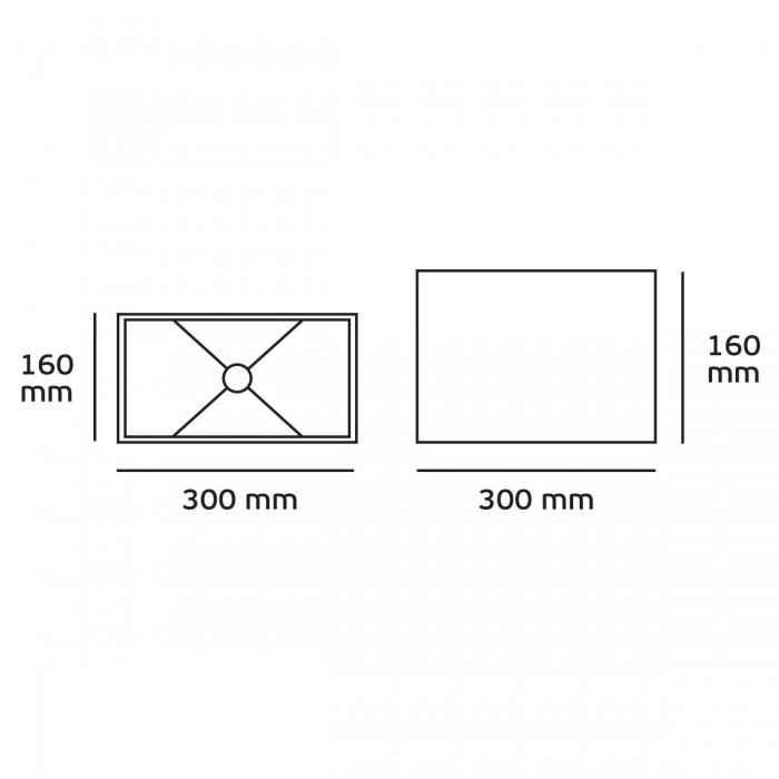 VK/E27/E14/SE30/W - Υφασμάτινο καπέλο, 120x300x160mm, ορθογώνιο, λευκό, E14/E27, MAX 35/42W VK/E27/E14/SE30/W - Υφασμάτινο καπέλο, 120x300x160mm, ορθογώνιο, λευκό, E14/E27, MAX 35/42W
