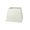 VK/E27/E14/SM42/W - Υφασμάτινο καπέλο, 300x420x340mm, τραπέζιο, λευκό, E14/E27, MAX 35/42W