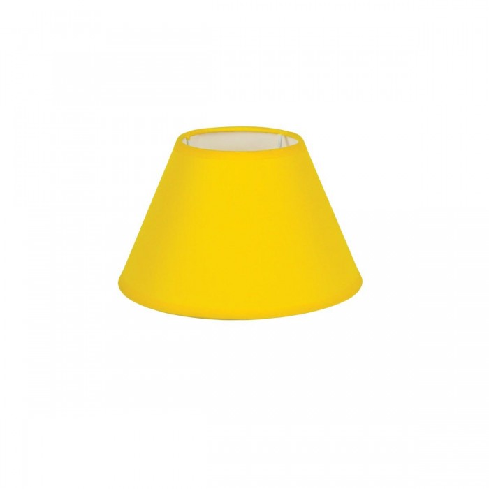 VK/E27/E14/D20/Y - Υφασμάτινο καπέλο, 100x200x135mm, στρογγυλό, κίτρινο, E14/E27, MAX 35/42W VK/E27/E14/D20/Y - Υφασμάτινο καπέλο, 100x200x135mm, στρογγυλό, κίτρινο, E14/E27, MAX 35/42W