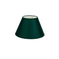 VK/E27/E14/D20/GR - Υφασμάτινο καπέλο, 100x200x135mm, στρογγυλό, πράσινο, E14/E27, MAX 35/42W