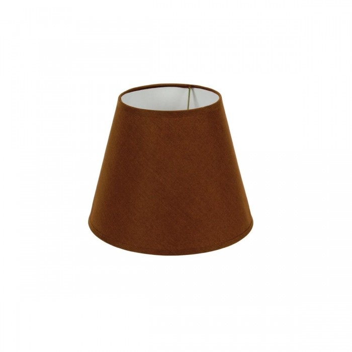 VK/E27/E14/D22/BR - Υφασμάτινο καπέλο, 130x220x180mm, στρογγυλό, καφέ, E14/E27, MAX 35/42W VK/E27/E14/D22/BR - Υφασμάτινο καπέλο, 130x220x180mm, στρογγυλό, καφέ, E14/E27, MAX 35/42W