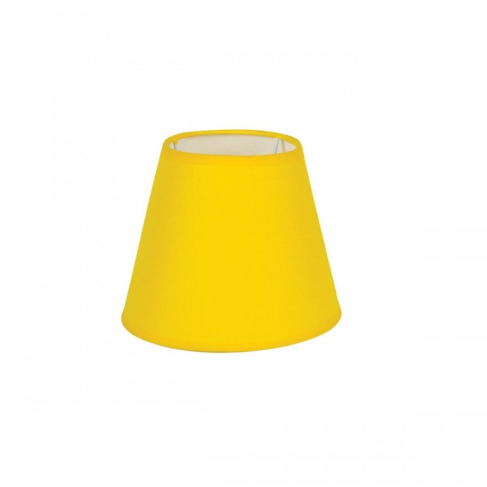 VK/E27/E14/D22/Y - Υφασμάτινο καπέλο, 130x220x180mm, στρογγυλό, κίτρινο, E14/E27, MAX 35/42W VK/E27/E14/D22/Y - Υφασμάτινο καπέλο, 130x220x180mm, στρογγυλό, κίτρινο, E14/E27, MAX 35/42W