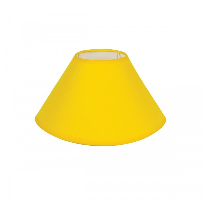 VK/E27/E14/D30/Y - Υφασμάτινο καπέλο, 120x300x190mm, στρογγυλό, κίτρινο, E14/E27, MAX 35/42W VK/E27/E14/D30/Y - Υφασμάτινο καπέλο, 120x300x190mm, στρογγυλό, κίτρινο, E14/E27, MAX 35/42W