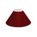 VK/E27/E14/D35/BO - Υφασμάτινο καπέλο, 120x350x200mm, στρογγυλό, μπορντώ, E14/E27, MAX 35/42W