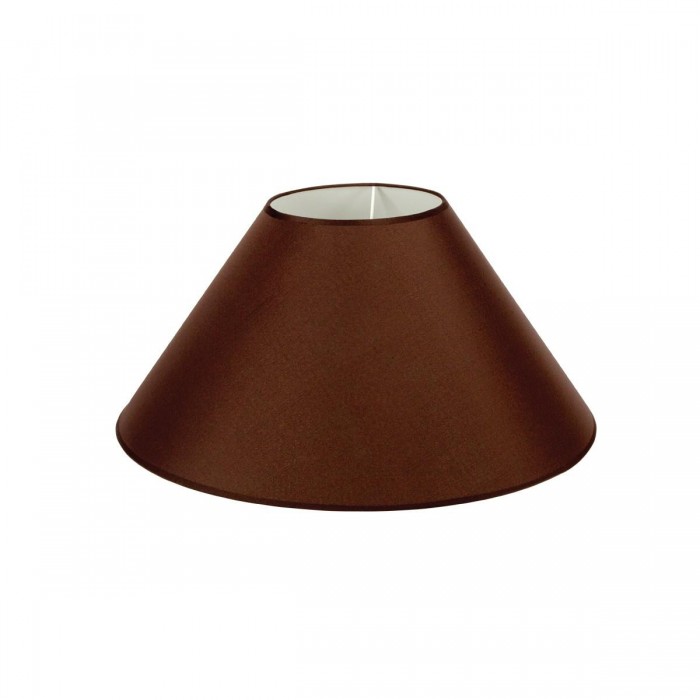 VK/E27/E14/D45/BR - Υφασμάτινο καπέλο, 190x450x260mm, στρογγυλό, καφέ, E14/E27, MAX 35/42W VK/E27/E14/D45/BR - Υφασμάτινο καπέλο, 190x450x260mm, στρογγυλό, καφέ, E14/E27, MAX 35/42W