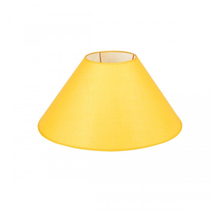 VK/E27/E14/D45/Y - Υφασμάτινο καπέλο, 190x450x260mm, στρογγυλό, κίτρινο, E14/E27, MAX 35/42W VK/E27/E14/D45/Y - Υφασμάτινο καπέλο, 190x450x260mm, στρογγυλό, κίτρινο, E14/E27, MAX 35/42W