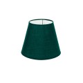 VK/E27/E14/D22/GR - Υφασμάτινο καπέλο, 130x220x180mm, στρογγυλό, πράσινο, E14/E27, MAX 35/42W VK/E27/E14/D22/GR - Υφασμάτινο καπέλο, 130x220x180mm, στρογγυλό, πράσινο, E14/E27, MAX 35/42W