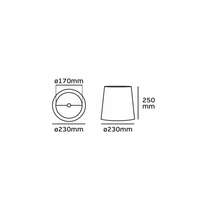 VK/E27/E14/D23/EIFFEL - Υφασμάτινο καπέλο, 170x230x250mm, στρογγυλό, σχέδιο EIFFEL, E14/E27, MAX 35/42W VK/E27/E14/D23/EIFFEL - Υφασμάτινο καπέλο, 170x230x250mm, στρογγυλό, σχέδιο EIFFEL, E14/E27, MAX 35/42W