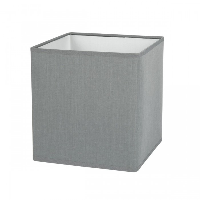VK/E27/E14/S17/G - Υφασμάτινο καπέλο, 170x170x180mm, τετράγωνο, γκρι, E14/E27, MAX 35/42W VK/E27/E14/S17/G - Υφασμάτινο καπέλο, 170x170x180mm, τετράγωνο, γκρι, E14/E27, MAX 35/42W