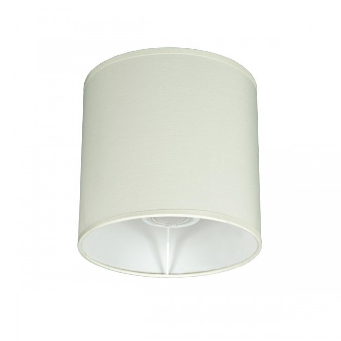 VK/E27/E14/RD1818/W - Υφασμάτινο καπέλο, ø180x175mm, κυλινδρικό, λευκό, E14/E27, MAX 35/42W VK/E27/E14/RD1818/W - Υφασμάτινο καπέλο, ø180x175mm, κυλινδρικό, λευκό, E14/E27, MAX 35/42W