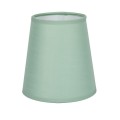 VK/E27/E14/D145/241 - Υφασμάτινο καπέλο, 105x145x150mm, πράσινο, E14/E27, MAX 35/42W