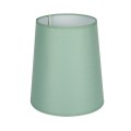 VK/E27/E14/D23/241 - Υφασμάτινο καπέλο, 170x230x250mm, πράσινο, E14/E27, MAX 35/42W