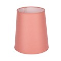 VK/E27/E14/D23/112  - Υφασμάτινο καπέλο, 170x230x250mm, ροζ, E14/E27, MAX 35/42W