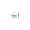 VK/02242/B/CCT - Προβολέας CCT LED, 100-240V, 3000K/4.500lm, 4500K/5.000lm ή 6500K/4.500lm, 50W, 120°, CRI>80, IP65, 19.5x15x3cm, μαύρος VK/02242/B/CCT - Προβολέας CCT LED, 100-240V, 3000K/4.500lm, 4500K/5.000lm ή 6500K/4.500lm, 50W, 120°, CRI>80, IP65, 19.5x15x3cm, μαύρος
