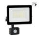 VK/02251/B/D/MS - Προβολέας LED με αισθητήρα κίνησης, 6500K, 50W, 4500lm, 120°, CRI>80, IP65, 20.5x21x5cm, μαύρος VK/02251/B/D/MS - Προβολέας LED με αισθητήρα κίνησης, 6500K, 50W, 4500lm, 120°, CRI>80, IP65, 20.5x21x5cm, μαύρος