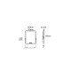 BVP167 ALL-IN LED12 - Προβολέας LED Philips, 3000K, 4000K, 6500K, 10W, 1100lm-1200lm, 110°, ΙΚ07, CRI>80, IP65, 13x8.5x3.1cm, 9x7cm (γυαλί), γκρι