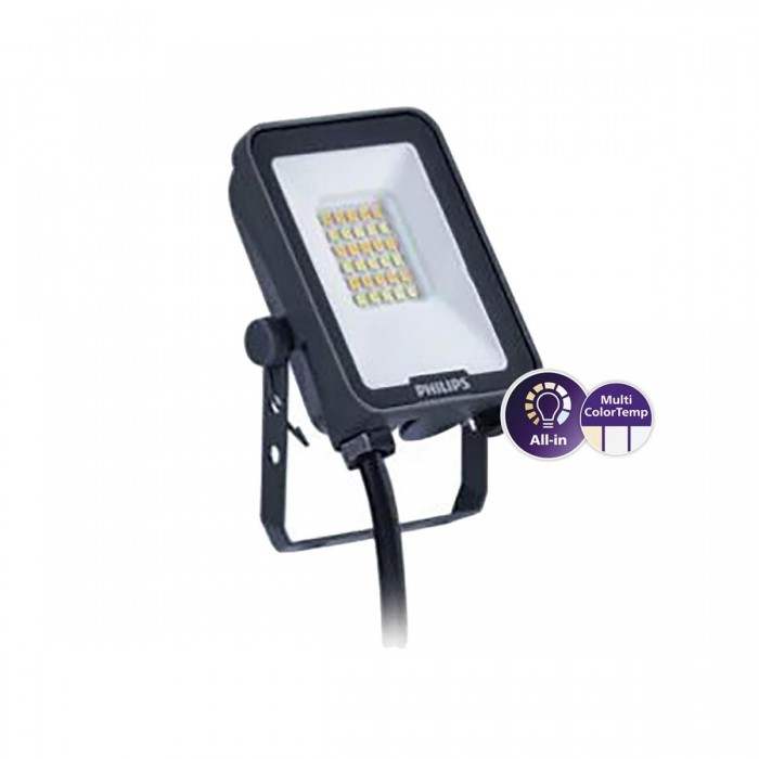 BVP167 ALL-IN LED24 - Προβολέας LED Philips, 3000K, 4000K, 6500K, 20W, 2200lm-2400lm, 110°, ΙΚ07, CRI>80, IP65, 14.9x9.7x3.1cm, 10.9x8.2cm (γυαλί), γκρι BVP167 ALL-IN LED24 - Προβολέας LED Philips, 3000K, 4000K, 6500K, 20W, 2200lm-2400lm, 110°, ΙΚ07, CRI>80, IP65, 14.9x9.7x3.1cm, 10.9x8.2cm (γυαλί), γκρι