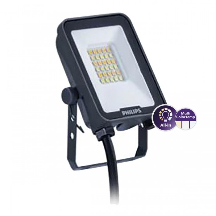 BVP167 ALL-IN LED60 - Προβολέας LED Philips, 3000K, 4000K, 6500K, 50W, 5500lm-6000lm, 110°, ΙΚ07, CRI>80, IP65, 23.2x17.3x3cm, 18.5x15cm (γυαλί), γκρι BVP167 ALL-IN LED60 - Προβολέας LED Philips, 3000K, 4000K, 6500K, 50W, 5500lm-6000lm, 110°, ΙΚ07, CRI>80, IP65, 23.2x17.3x3cm, 18.5x15cm (γυαλί), γκρι