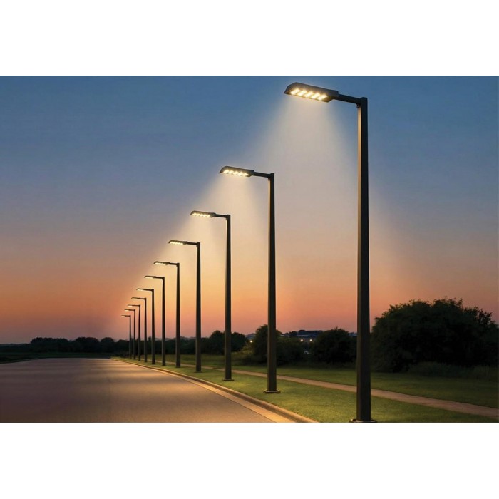 VK/02265/C - Grey. 4000K. 200W. 28.000lm. AC100-250V. 135°-225°. LED SMD 3030. 40.000hrs. -40°C → 50°C. CRI>80. Φωτιστικό δρόμου. Αλουμίνιο. IP66 VK/02265/C - Grey. 4000K. 200W. 28.000lm. AC100-250V. 135°-225°. LED SMD 3030. 40.000hrs. -40°C → 50°C. CRI>80. Φωτιστικό δρόμου. Αλουμίνιο. IP66