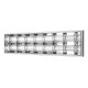 VK/04288/900/2/W/C - Φωτιστικό led panel με διπλούς καθρέπτες, UGR<19, 44W, 4000K, 4.000lm (αρχικά 6.750lm), 900mA, 130°, IP20, 116x29.5x5.5cm, ασημί με λευκό πλαίσιο VK/04288/900/2/W/C - Φωτιστικό led panel με διπλούς καθρέπτες, UGR<19, 44W, 4000K, 4.000lm (αρχικά 6.750lm), 900mA, 130°, IP20, 116x29.5x5.5cm, ασημί με λευκό πλαίσιο