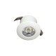 VK/04097/W/W - Χωνευτό σποτ μίνι led, 1W, 3000K, με driver 350mA, 120°, CRI>80, IP20, ø3.3x2cm, λευκό VK/04097/W/W - Χωνευτό σποτ μίνι led, 1W, 3000K, με driver 350mA, 120°, CRI>80, IP20, ø3.3x2cm, λευκό