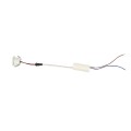 VK/04097/W/W - Χωνευτό σποτ μίνι led, 1W, 3000K, με driver 350mA, 120°, CRI>80, IP20, ø3.3x2cm, λευκό VK/04097/W/W - Χωνευτό σποτ μίνι led, 1W, 3000K, με driver 350mA, 120°, CRI>80, IP20, ø3.3x2cm, λευκό